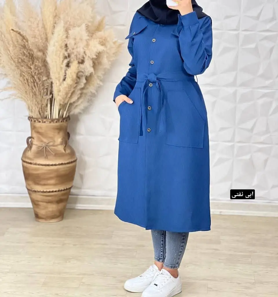 🦋نام محصول: مانتو دانشجویی ساوین 👩🏻‍🎓
