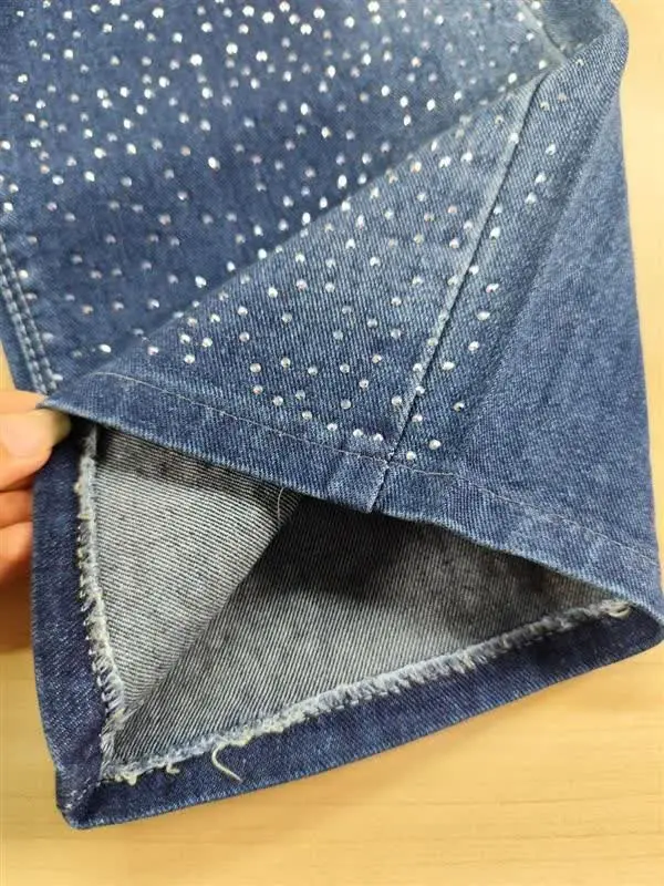 شلوار بگ فول نگینی