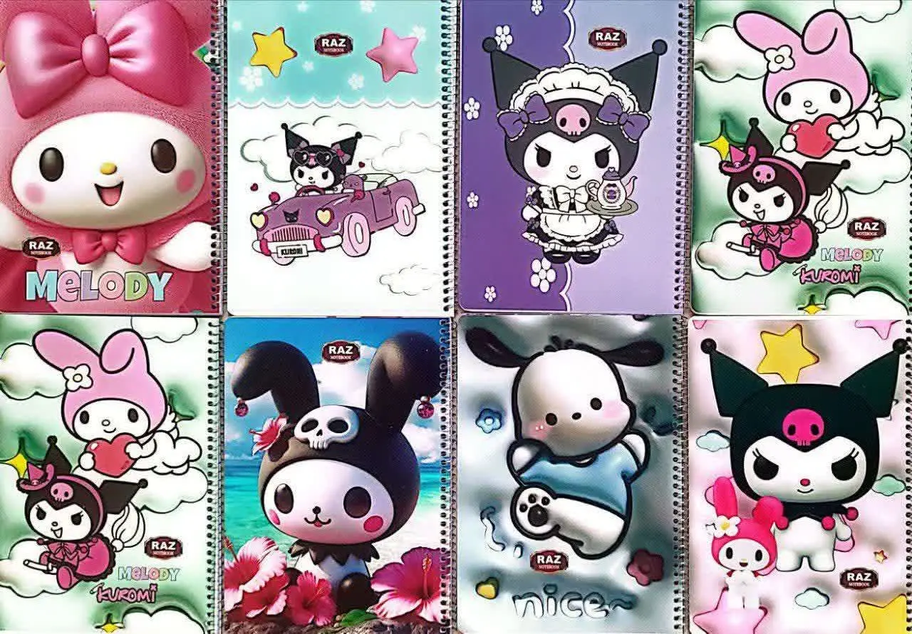 دفتر ۵۰ برگ خطی طلقی کرومی تک سیم با کاغذ ۷۰ گرم
