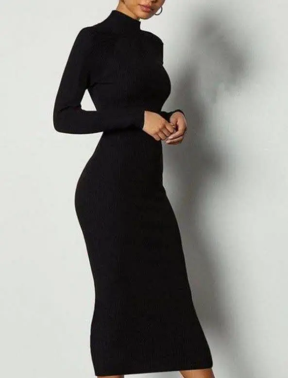 ❤️نام: ماکسی یقه اسکی فینگردار
