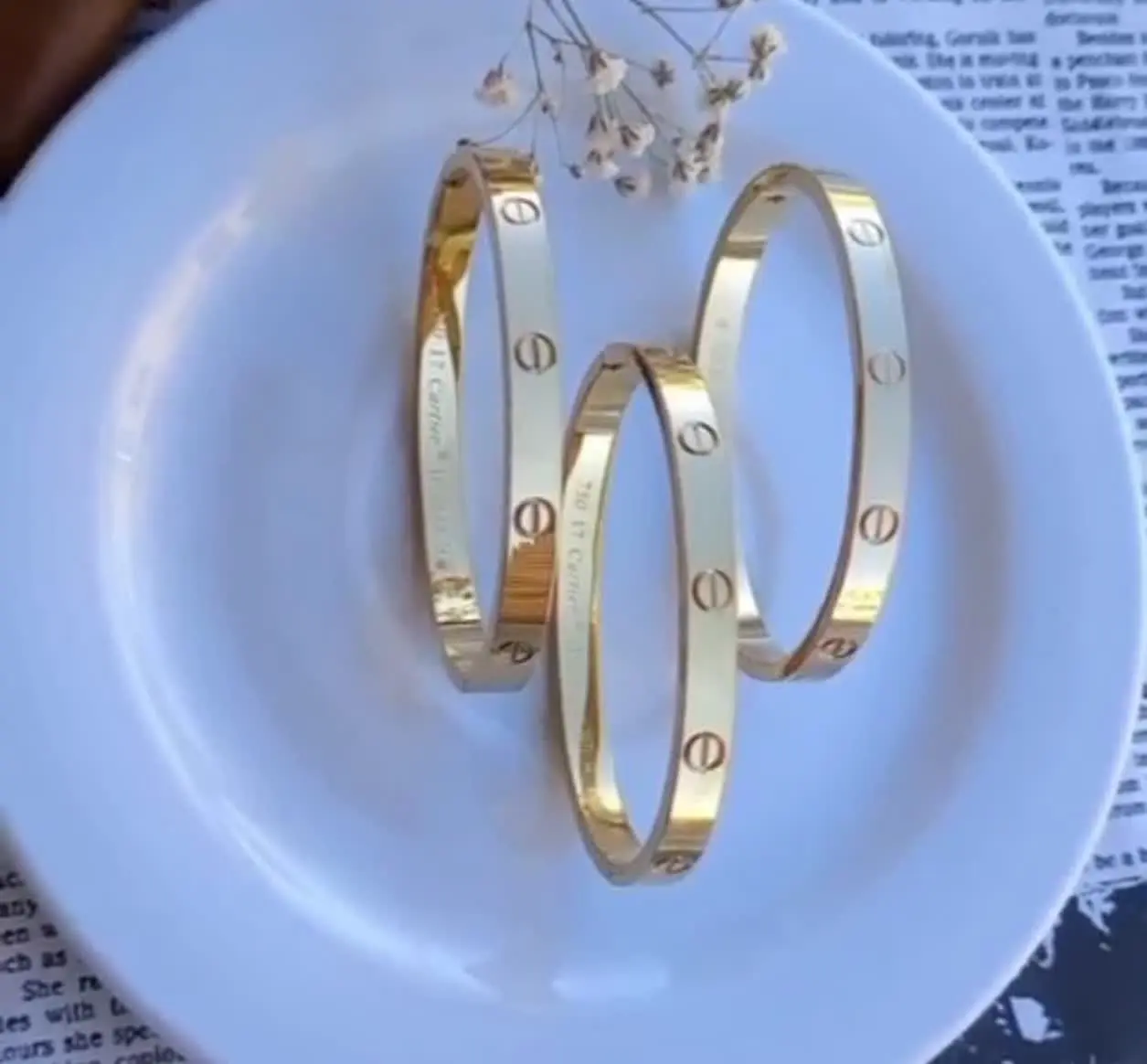 💍دستبند برند کارتیه پرطرفدا...