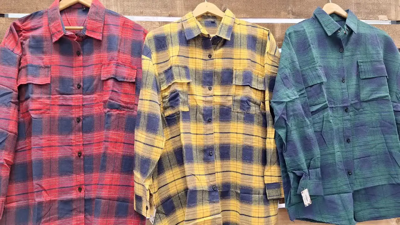 #شومیز_چارخونه😍
