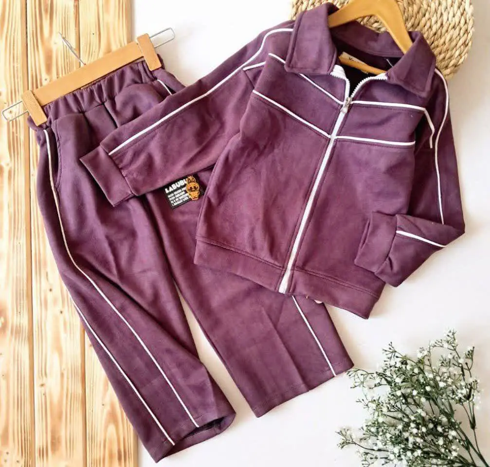 سوییشرت و شلوار بگ نواردوزی