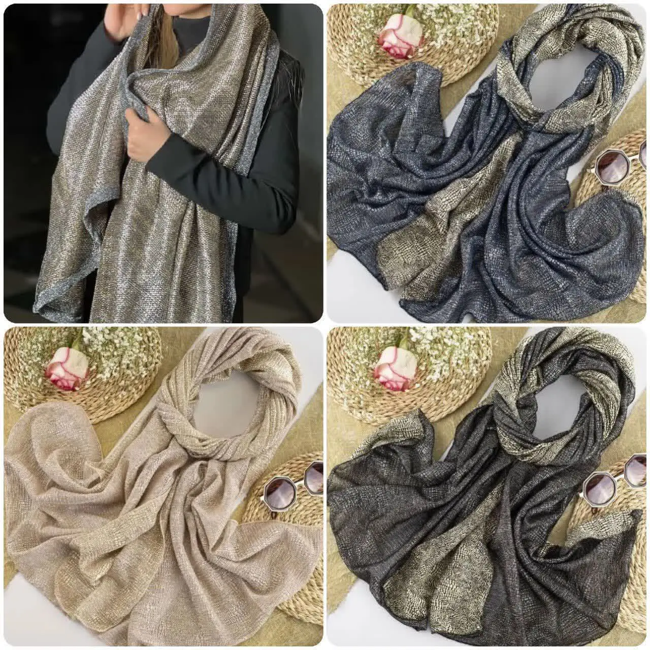 🌸 نام: شال دورو
