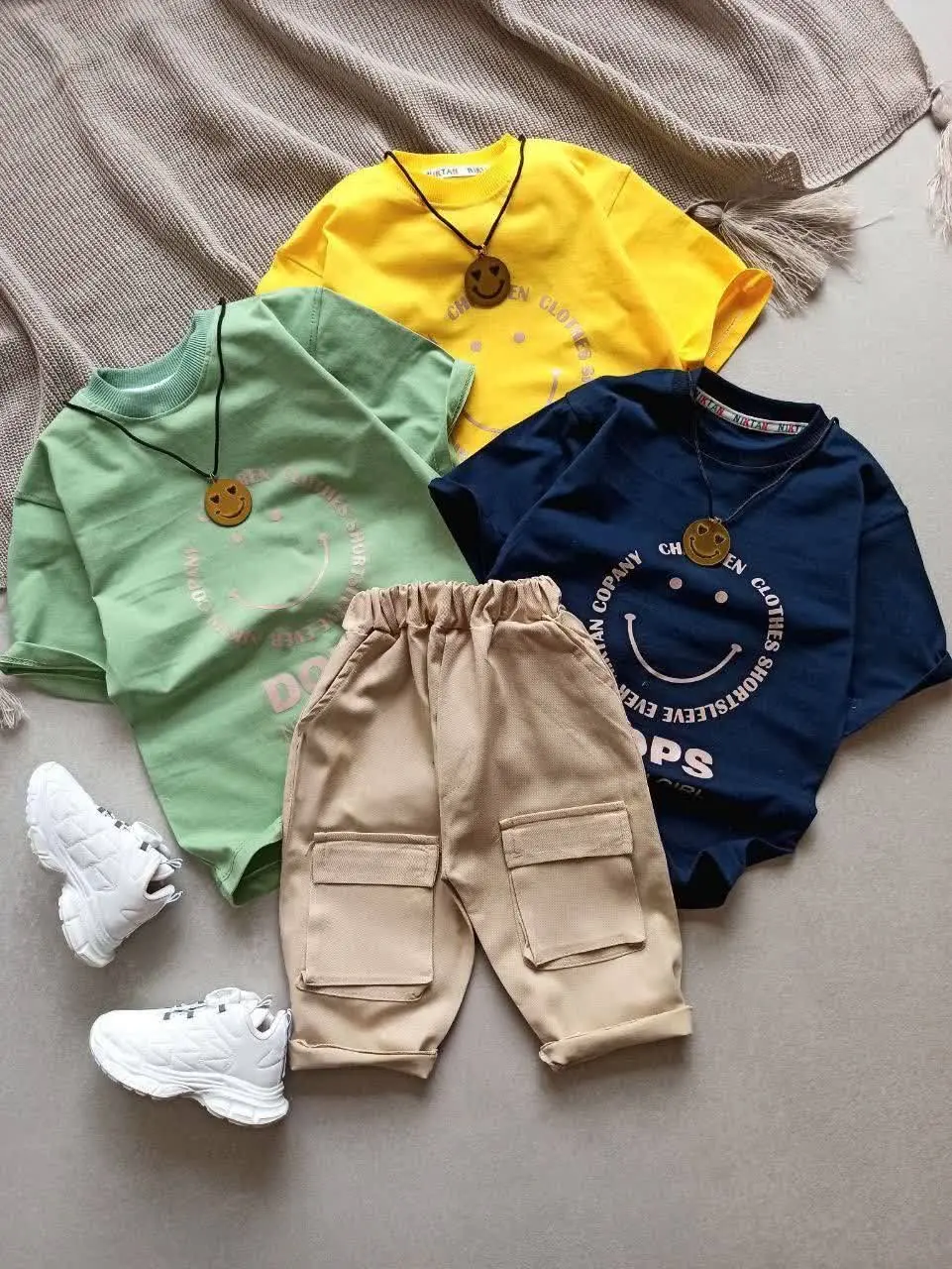 💞 ست اسپرت لبخند اشانتیون گردنبند 💞
