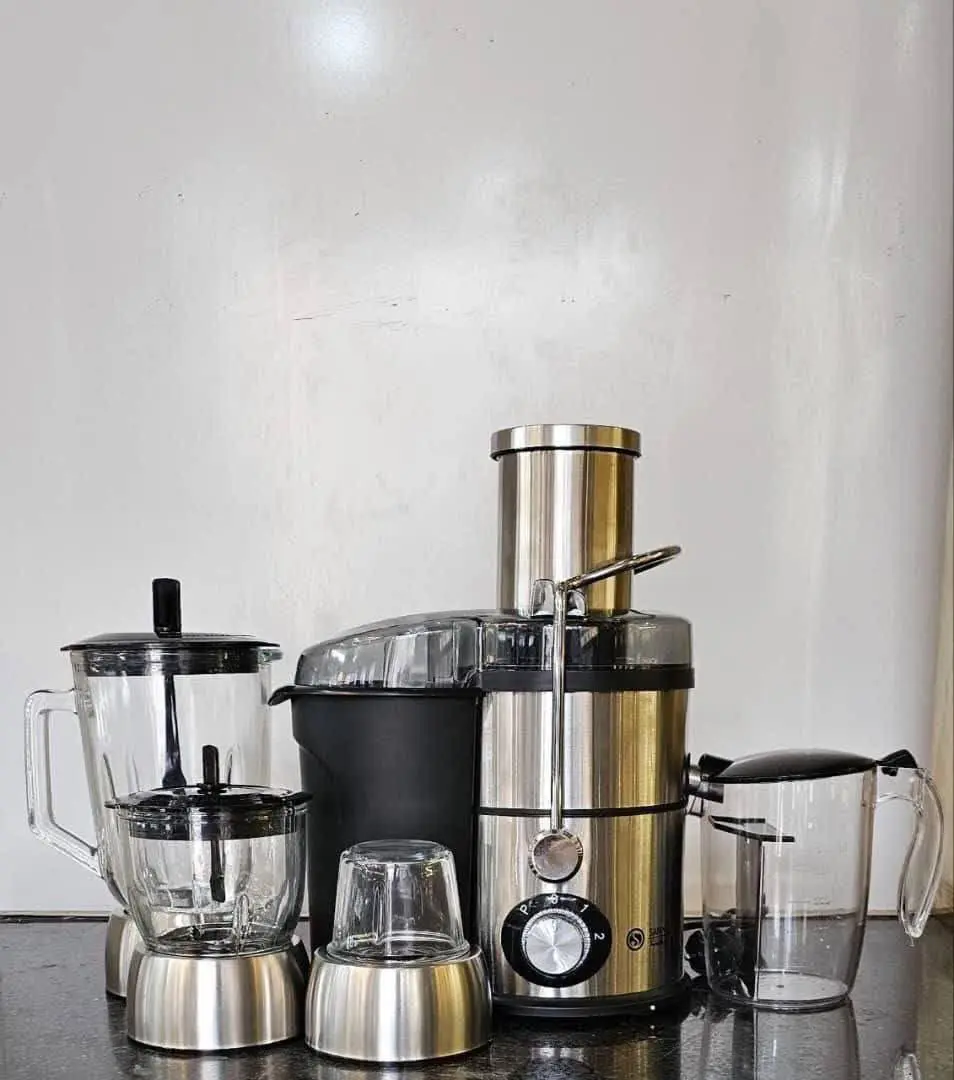 ⚜️آبمیوه گیری چهارکاره سارنیا گلووی استیل
