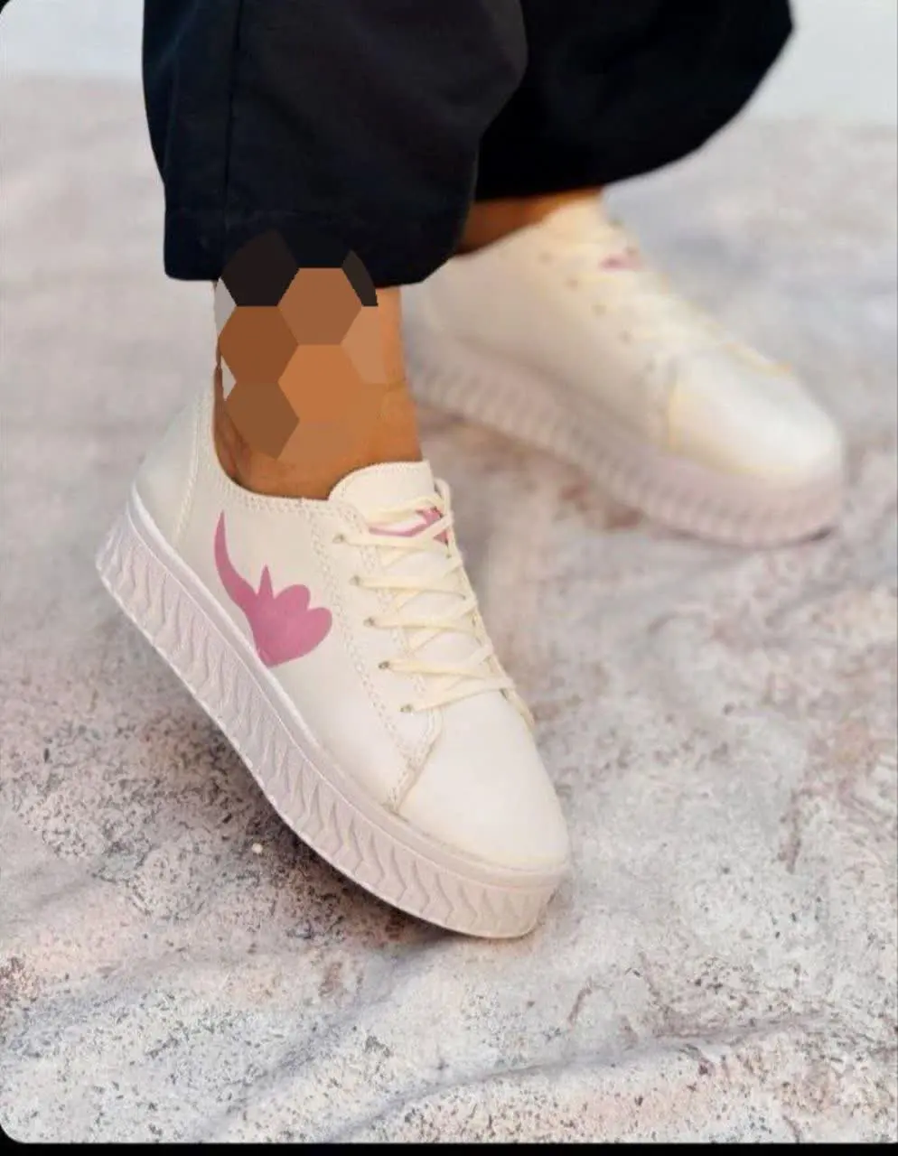 🖋نام: کتونی قلب صورتی
