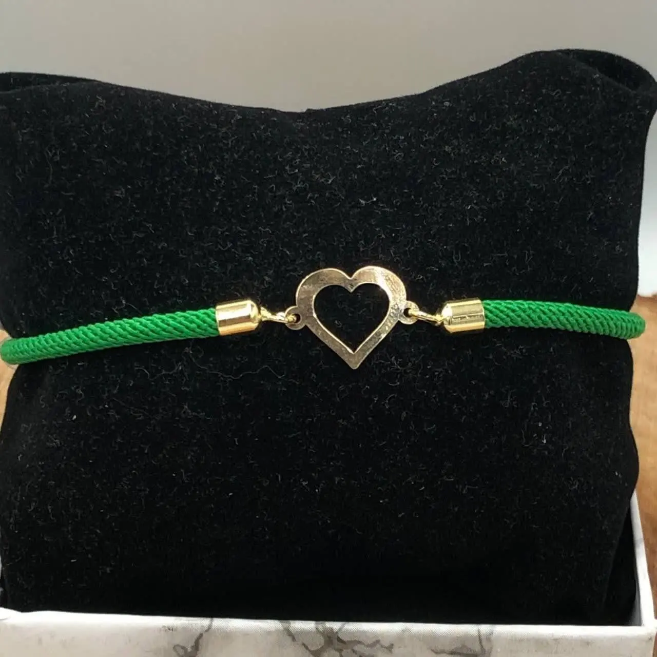 دستبند کنفی مدل قلب ❤️💎
