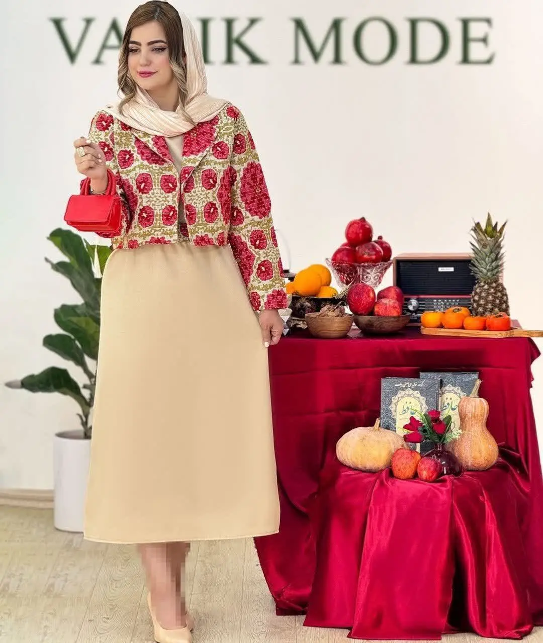 ❤️نام: کت و سارافن یلدانه ناوک
