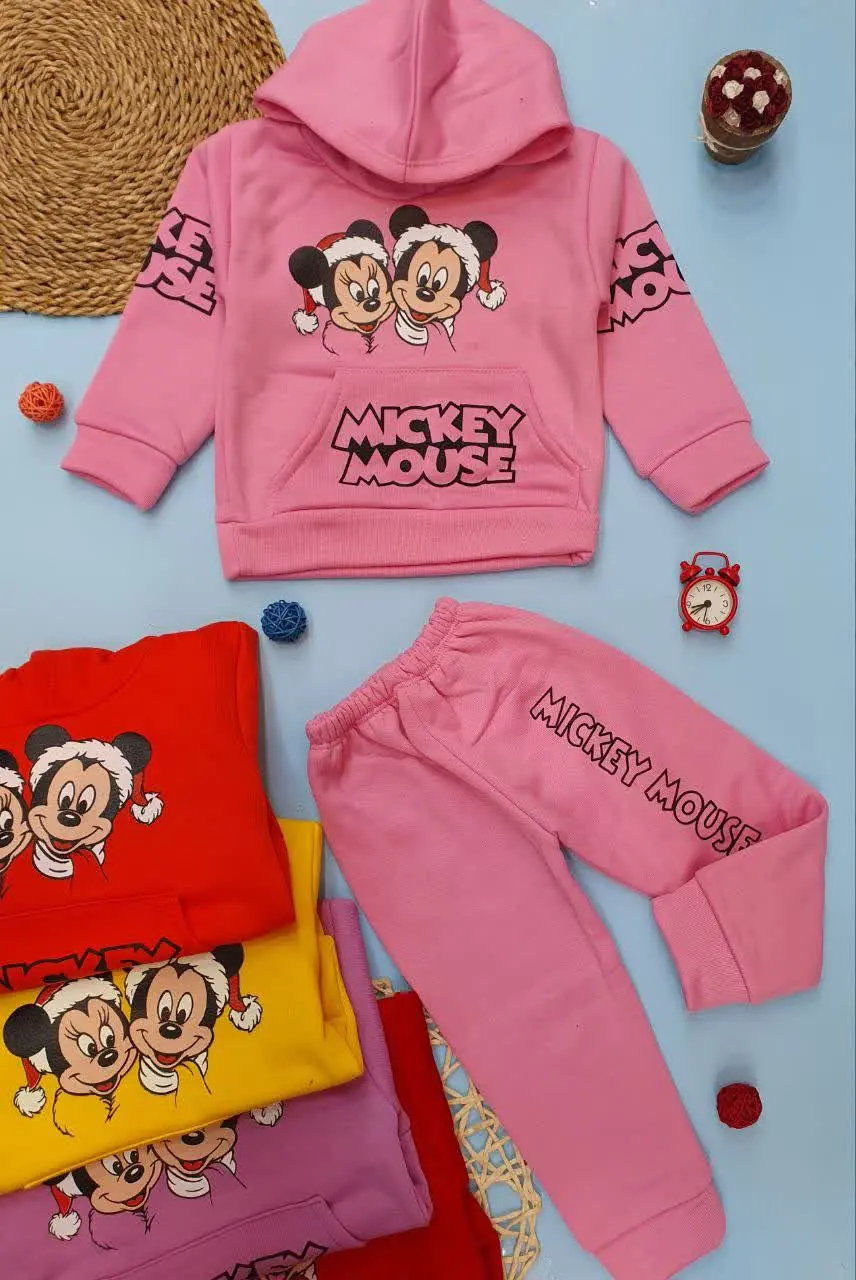 👕هودی شلوار میکی موس 
