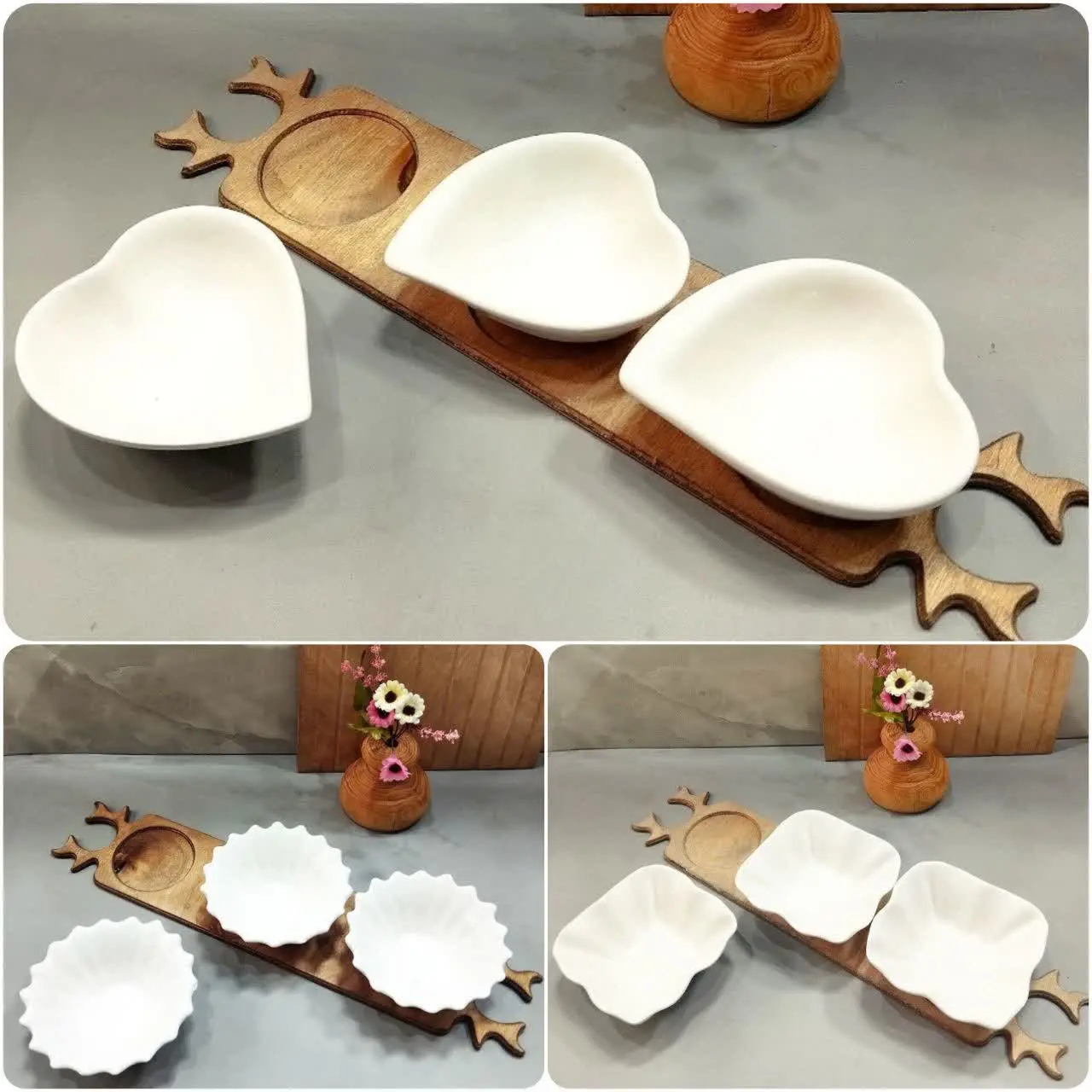 💥پیاله سرامیکی زیره چوبی💥