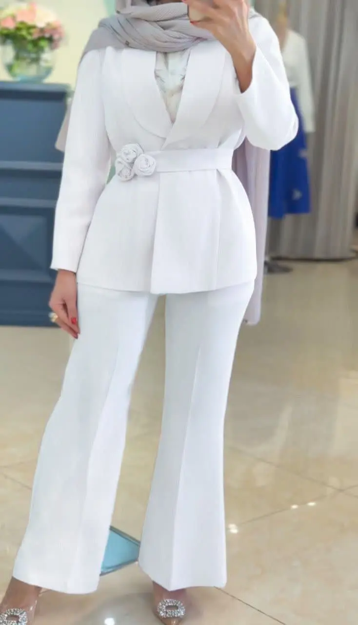 🦋 نام: کت شلوار گل رز ✅