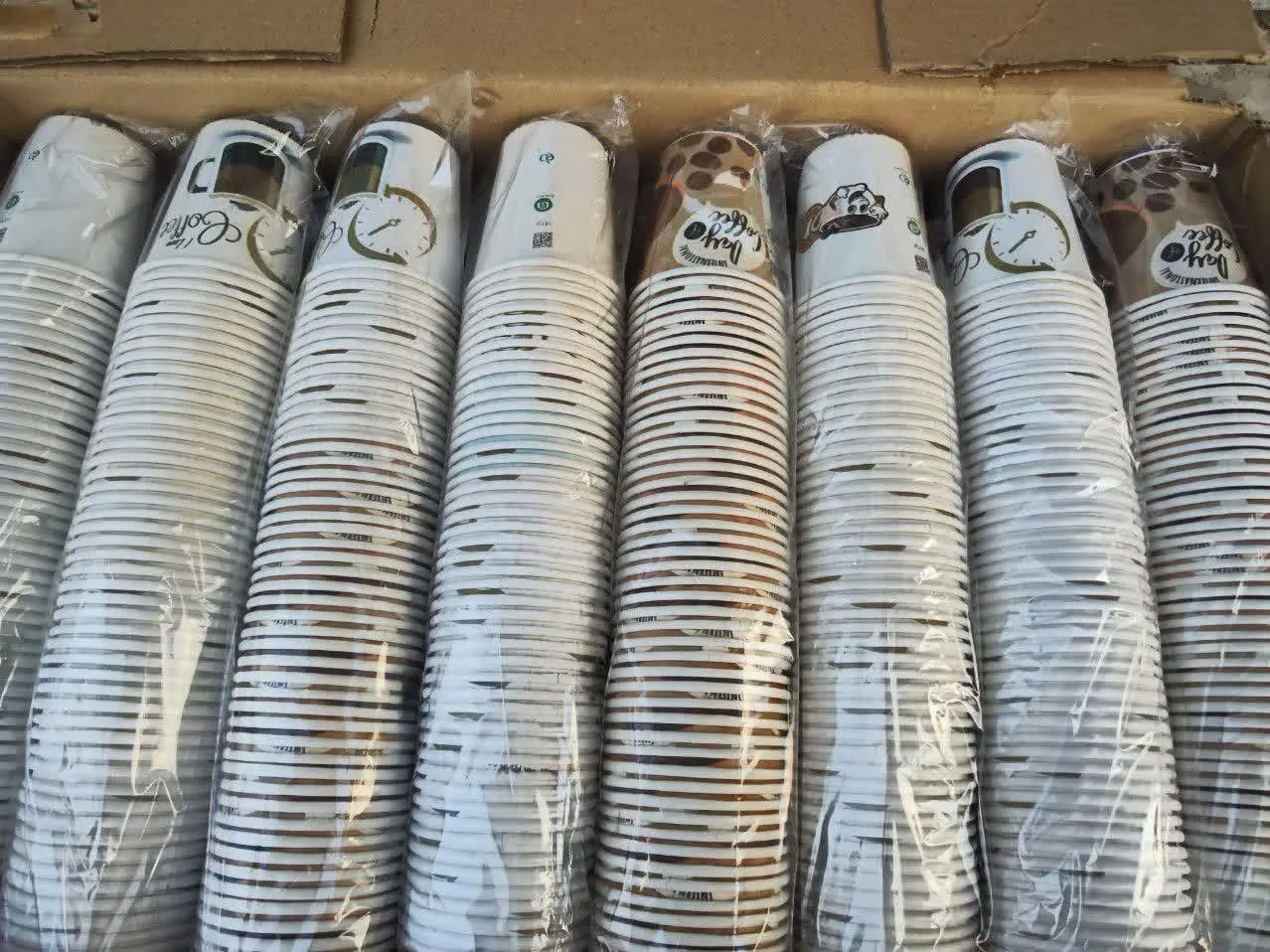 لیوان کاغذی چای تعداد بالا...