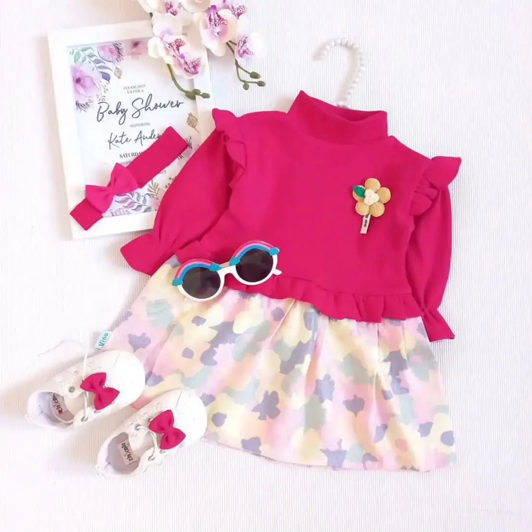 پیراهن دامنی آپامه با تل عیدانه خاص و خوشرنگ 😍
