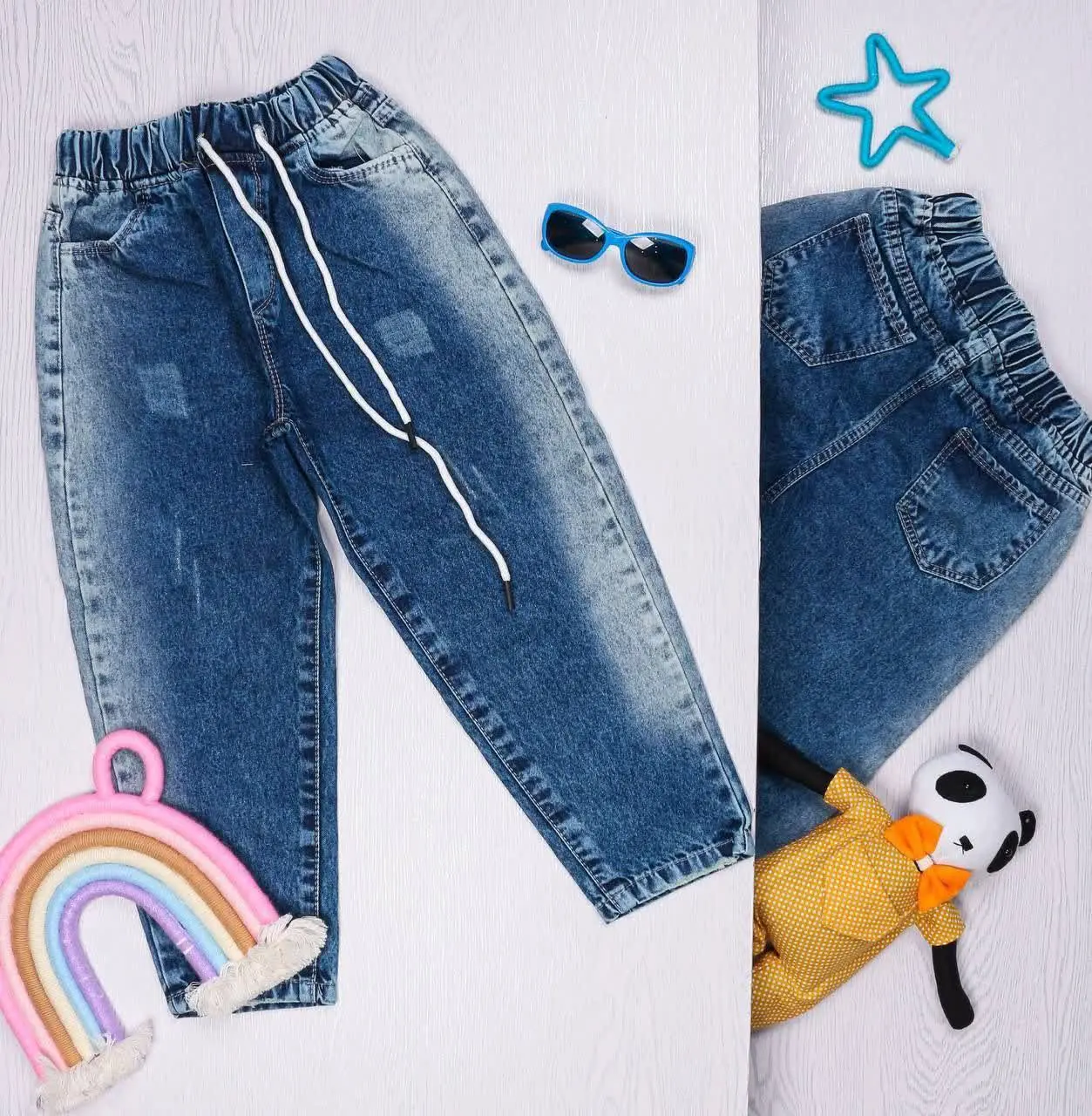 👯 شلوار لی مام بغل رادو 👯