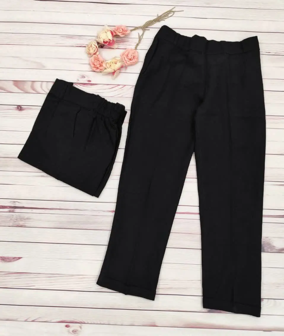 🖋نام: شلوار لینن مشکی 😍
