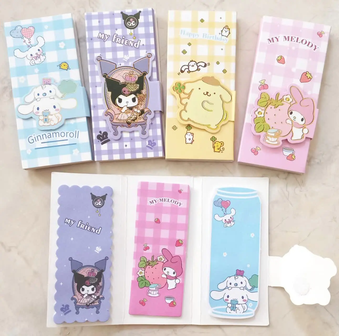 استیک نوت دفترچه‌ای بلند🥰
