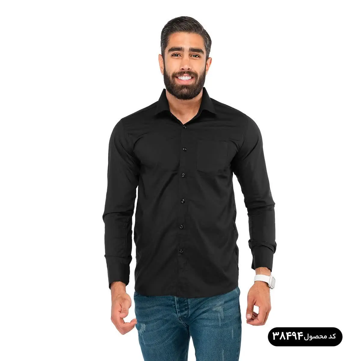 🔺پیراهن مردانه ساده کیان
