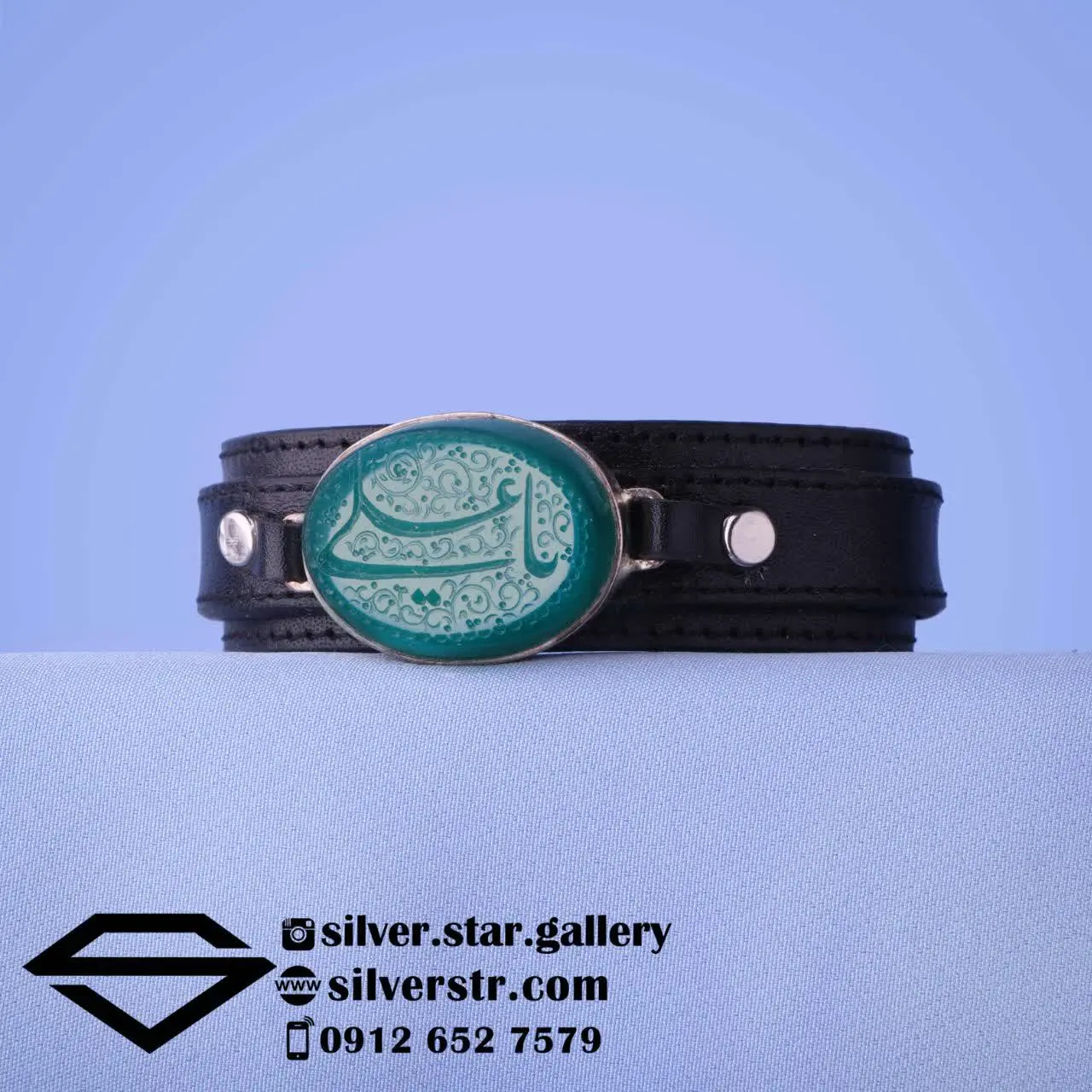 💚 دستبند مردانه عقیق زرد خط...