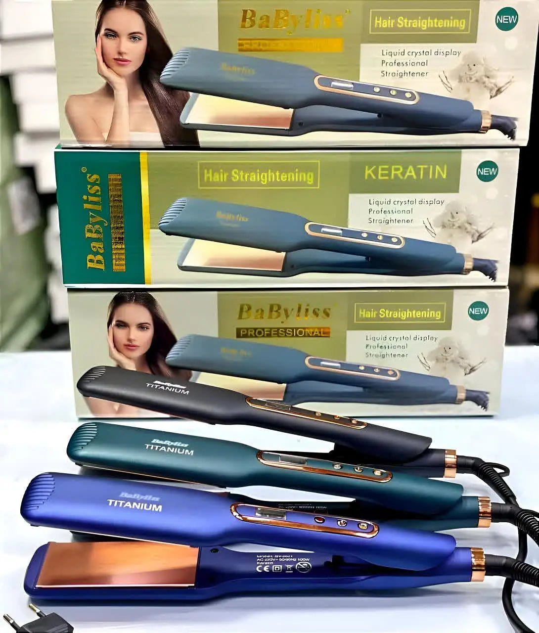 اتو مو خیلی پهن بابلیس BaByliss
