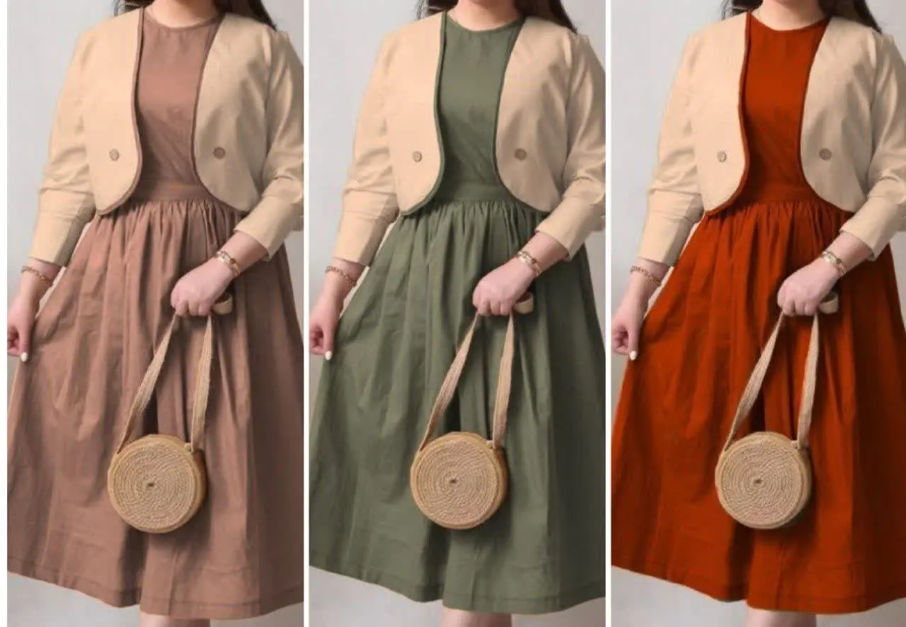 ❤️نام: کت و سارافن مدل آیسونا
