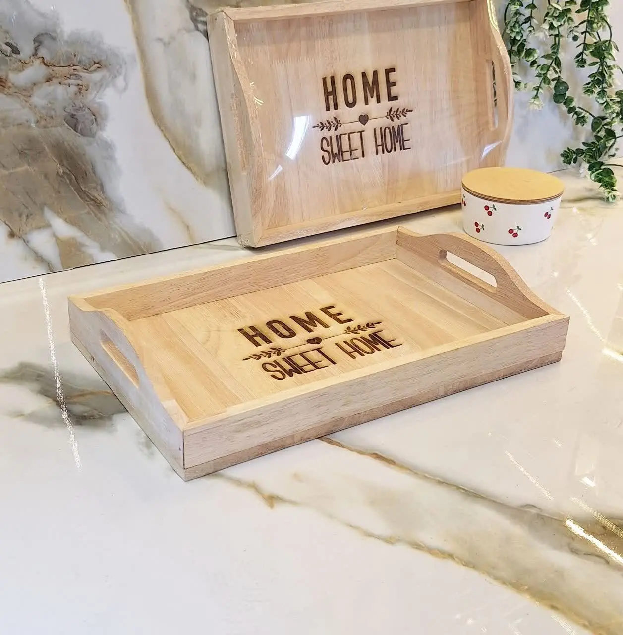 سینی مستطیل رابروود (بامبو) 
