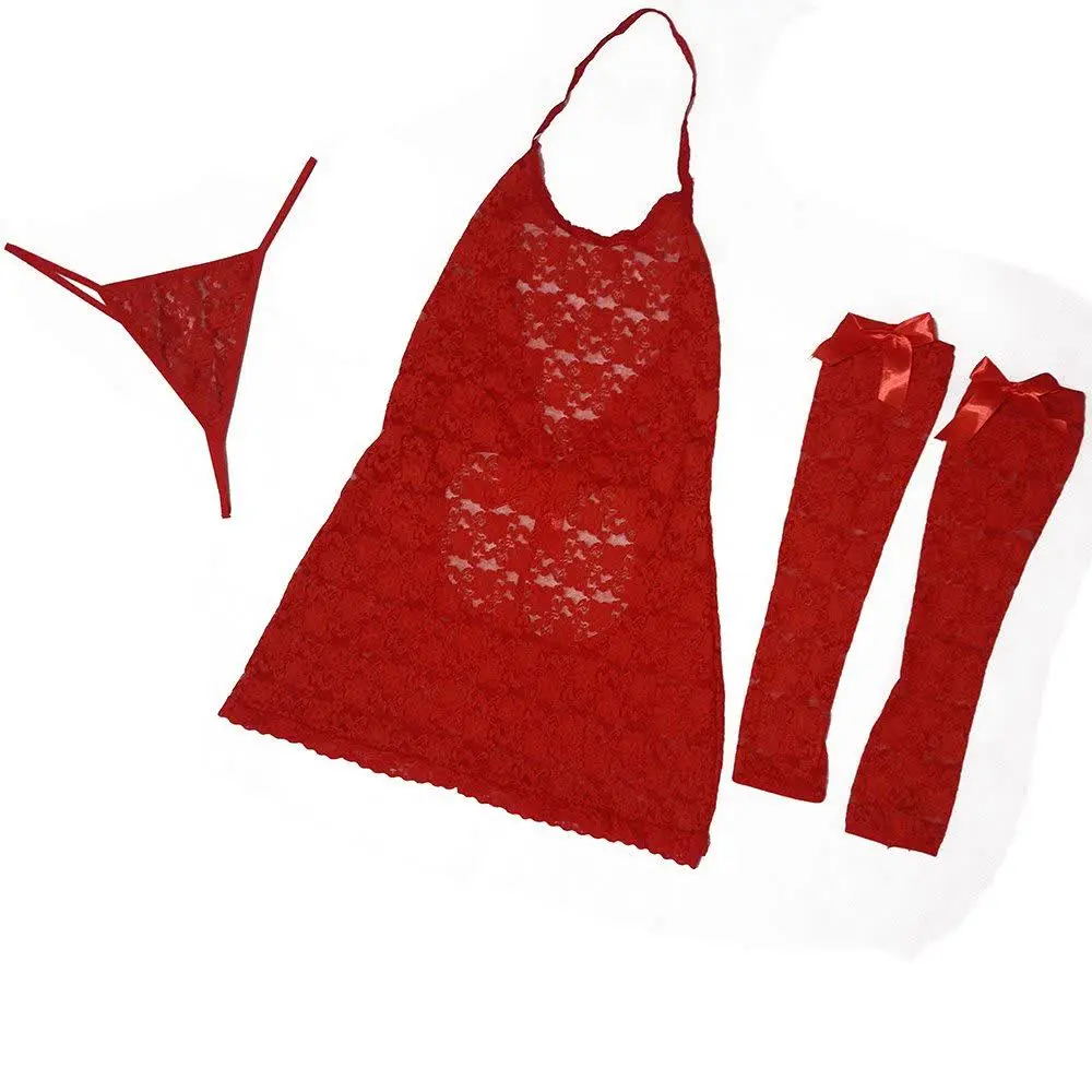 لباس خواب دانتل پشت قلبی❤️