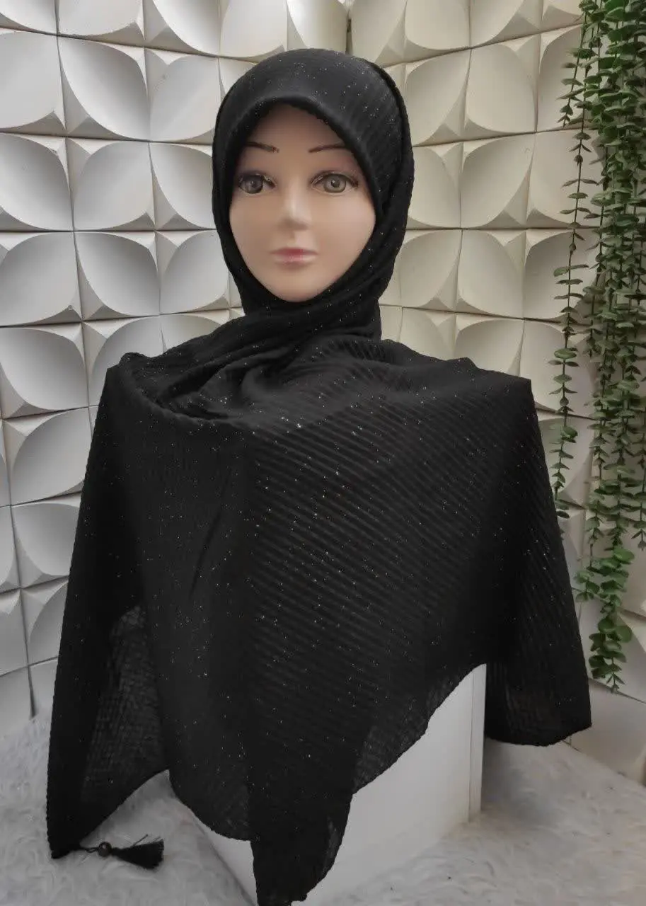 روسری سوپر نخ پلیسه اکلیلی 💥
