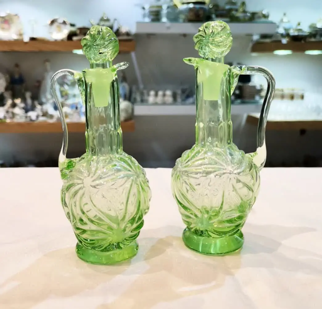 آبلیموخوری ۲پیچ سبز طرح روس