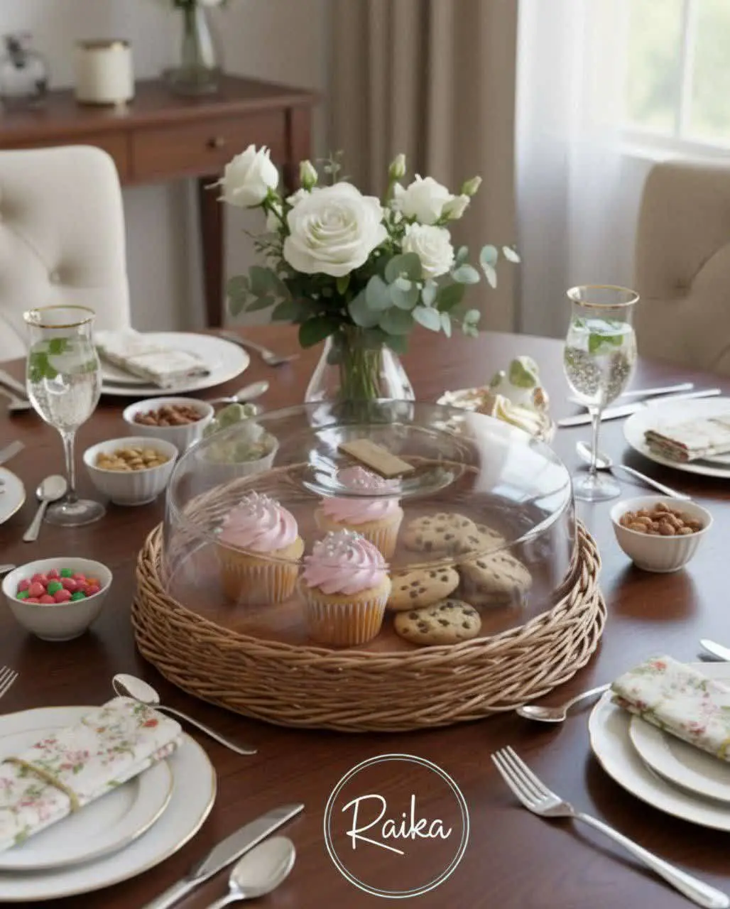 💥کاپ نان حصیری گرد نیلوان 💥