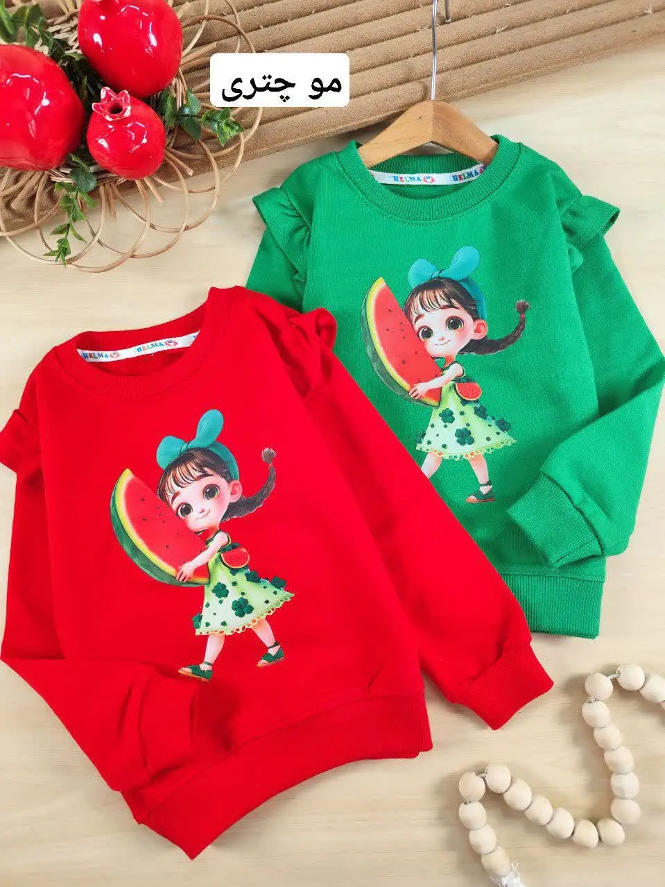 بلوز تک یلدایی چاپ متنوع