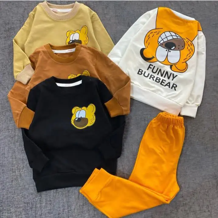 🔮 بلوز شلوار پسرانه طرح خرسی🔮
