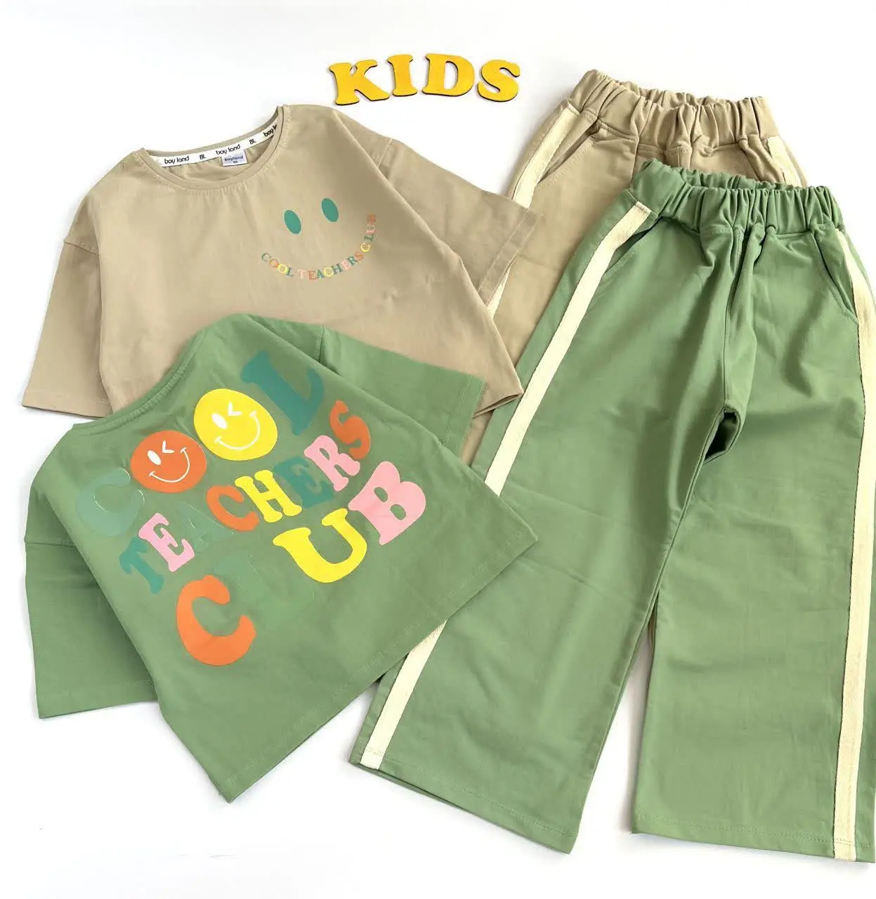 👫کراپ و شلوار دخترانه COOL👫
