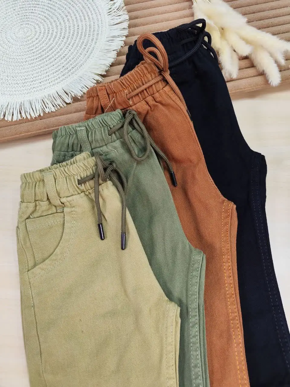 شلوار مام کتان Darling