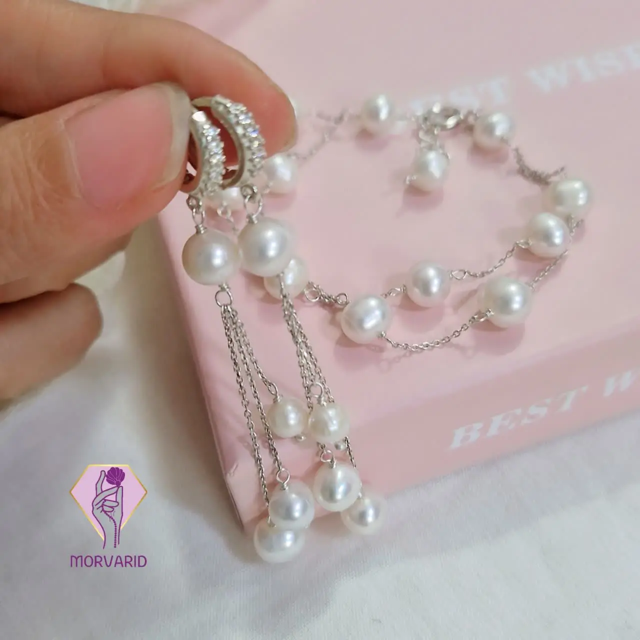 گوشواره های آویز دار برای م...