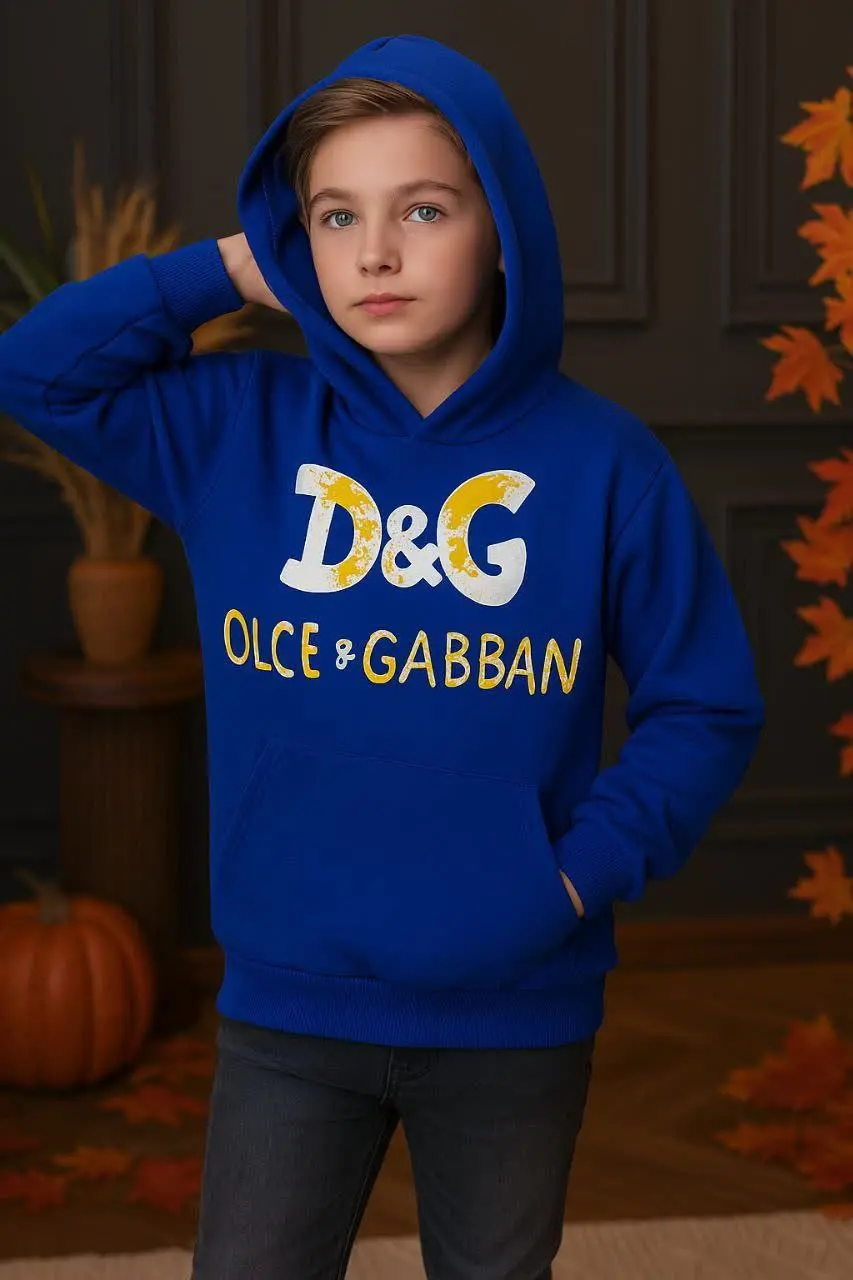 🎄هودی دورس تو کرک چاپ D & G⭐️