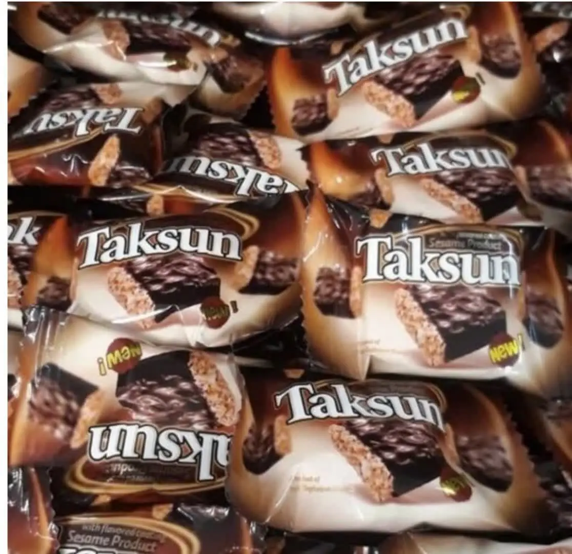 ✨#شکلات_کنجدی_تکسان
