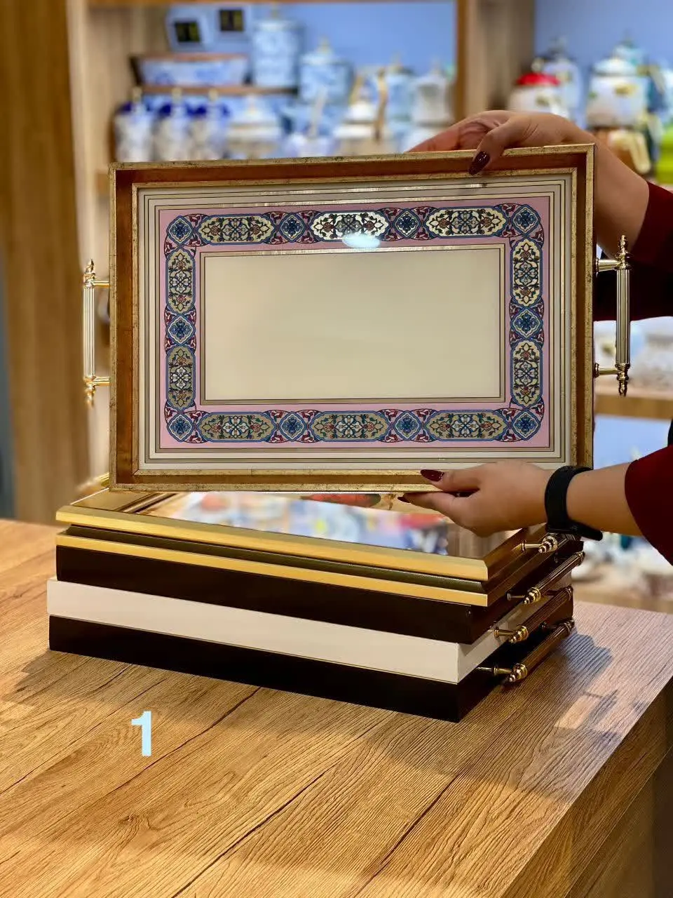 سینی پذیرایی اپوکسی