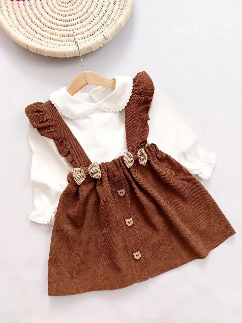 ❤️سارافون با بلوز قهوه‌ای ترنم❤️
