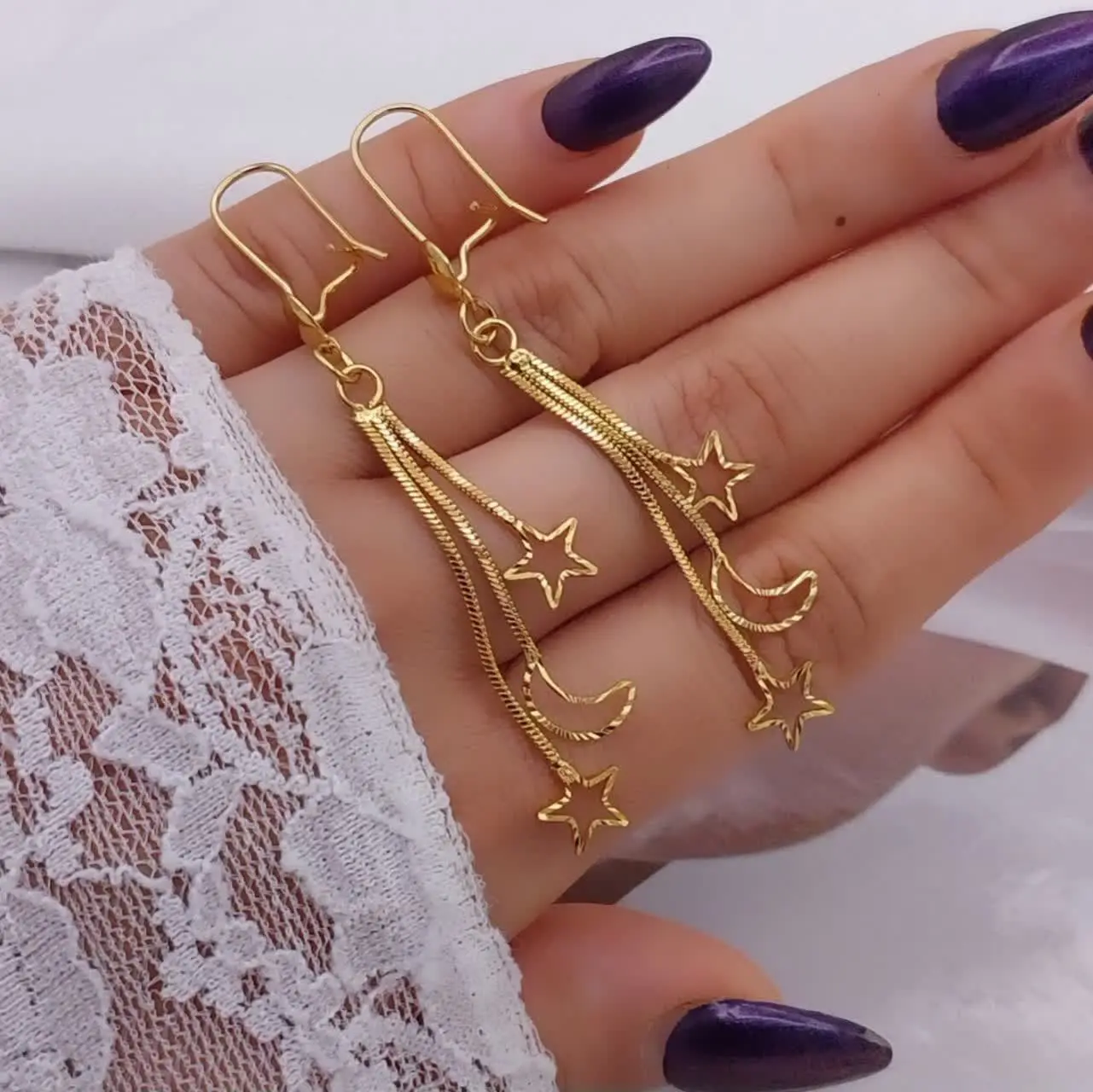 گوشواره آویز 😍