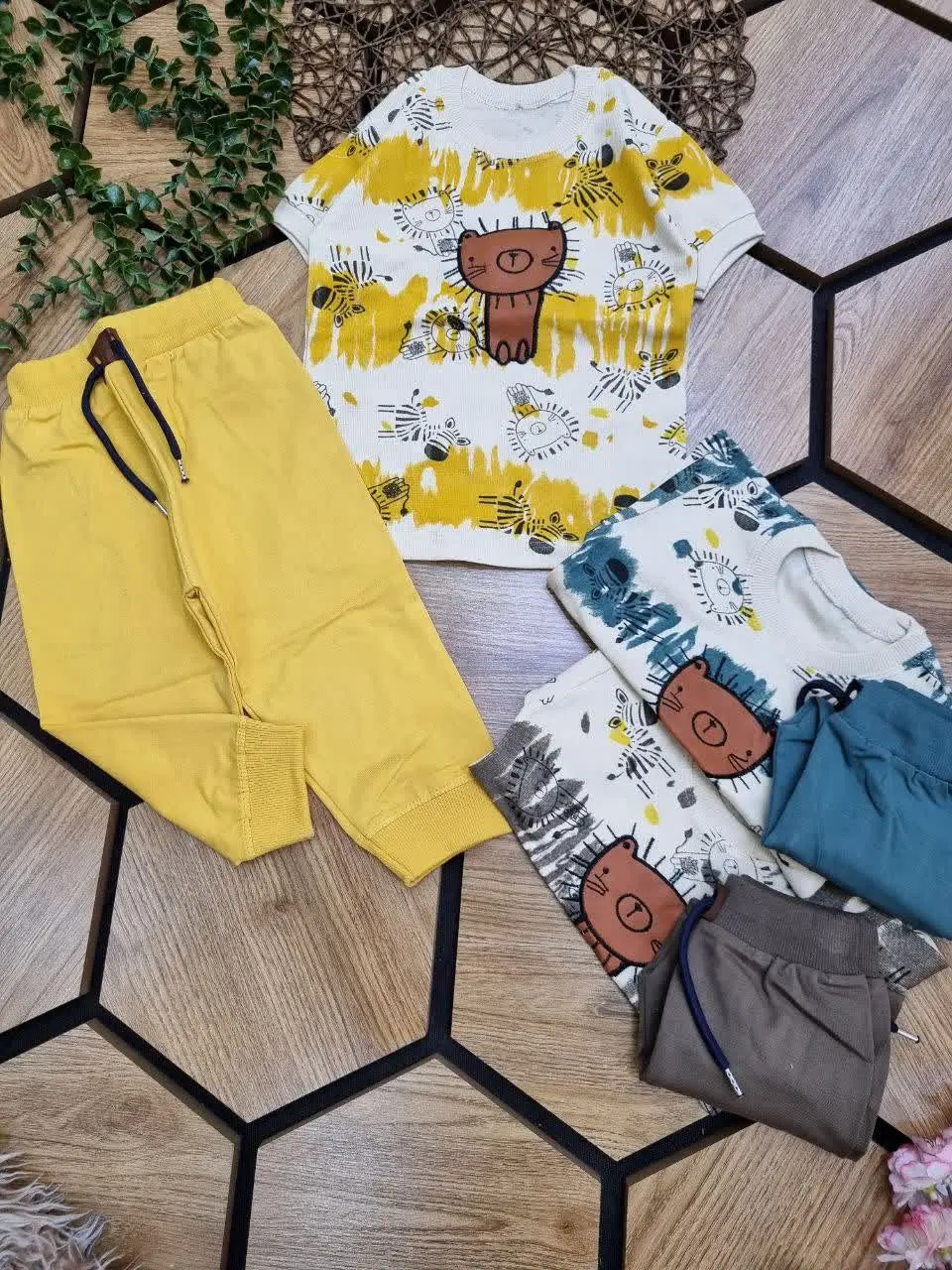 👕تیشرت ماندانا شلوار پنبه پ...