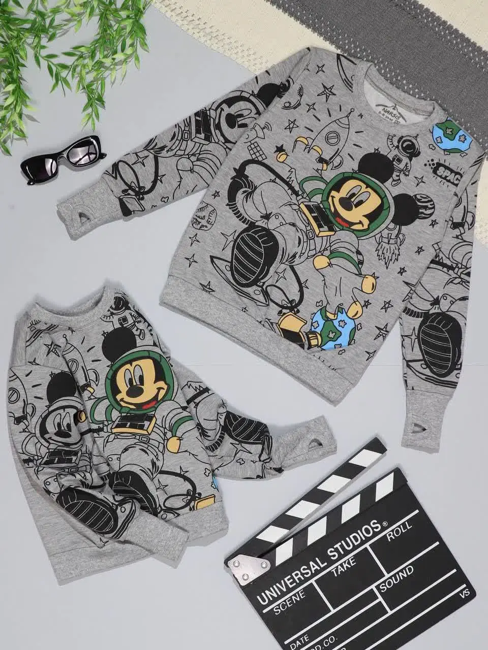 👫بلوز تک پسرانه ملانژ میکی...