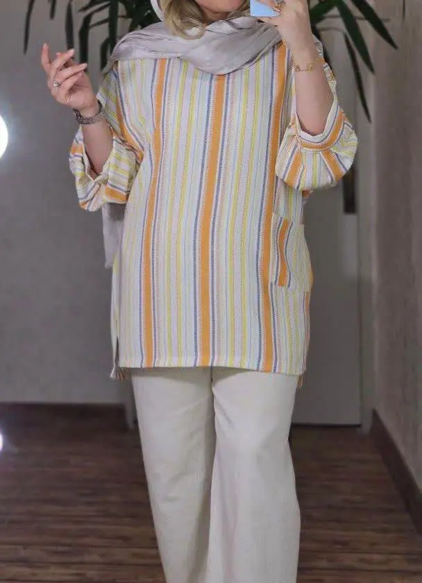 ❤️نام: تونیک مانتویی مدل نیل ناز
