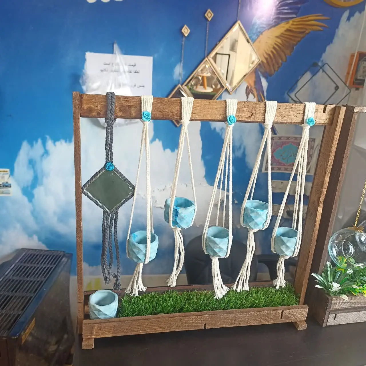 هفت سین معلق همراه با آینه
