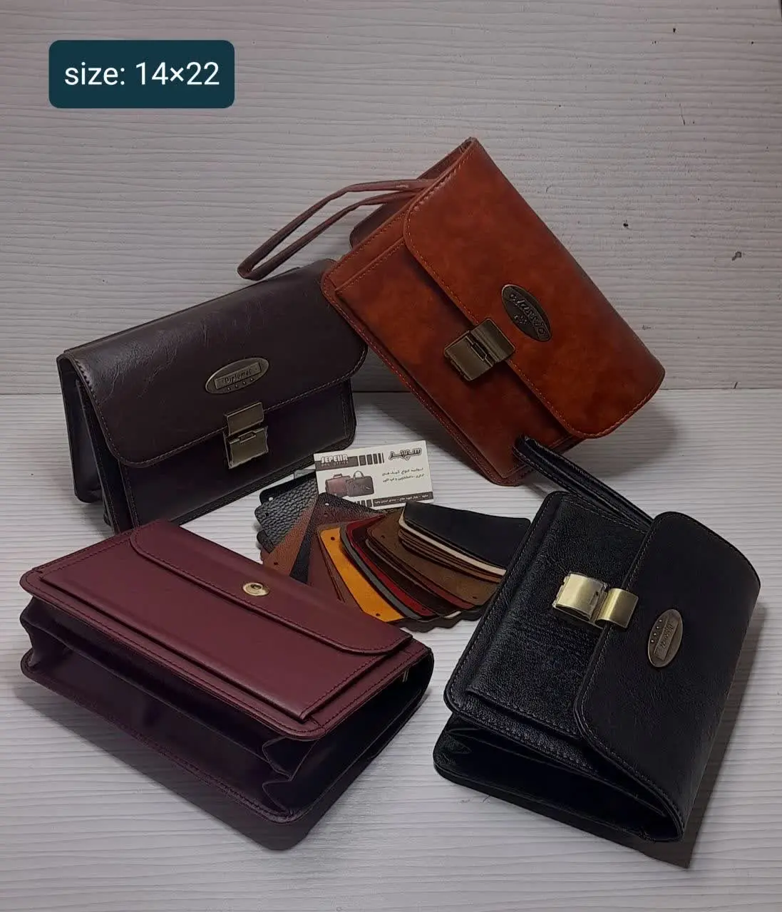 کیف پاسپورتی مردانه دو رمز
