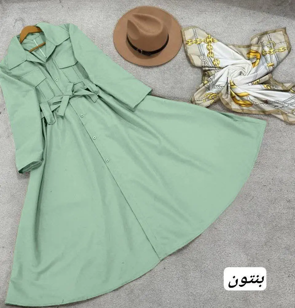 نام: مانتو دکمه دار ملیسا
