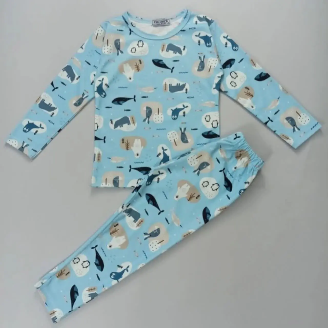 ❄️🐧 ست راحتی پسرانه طرح «دن...