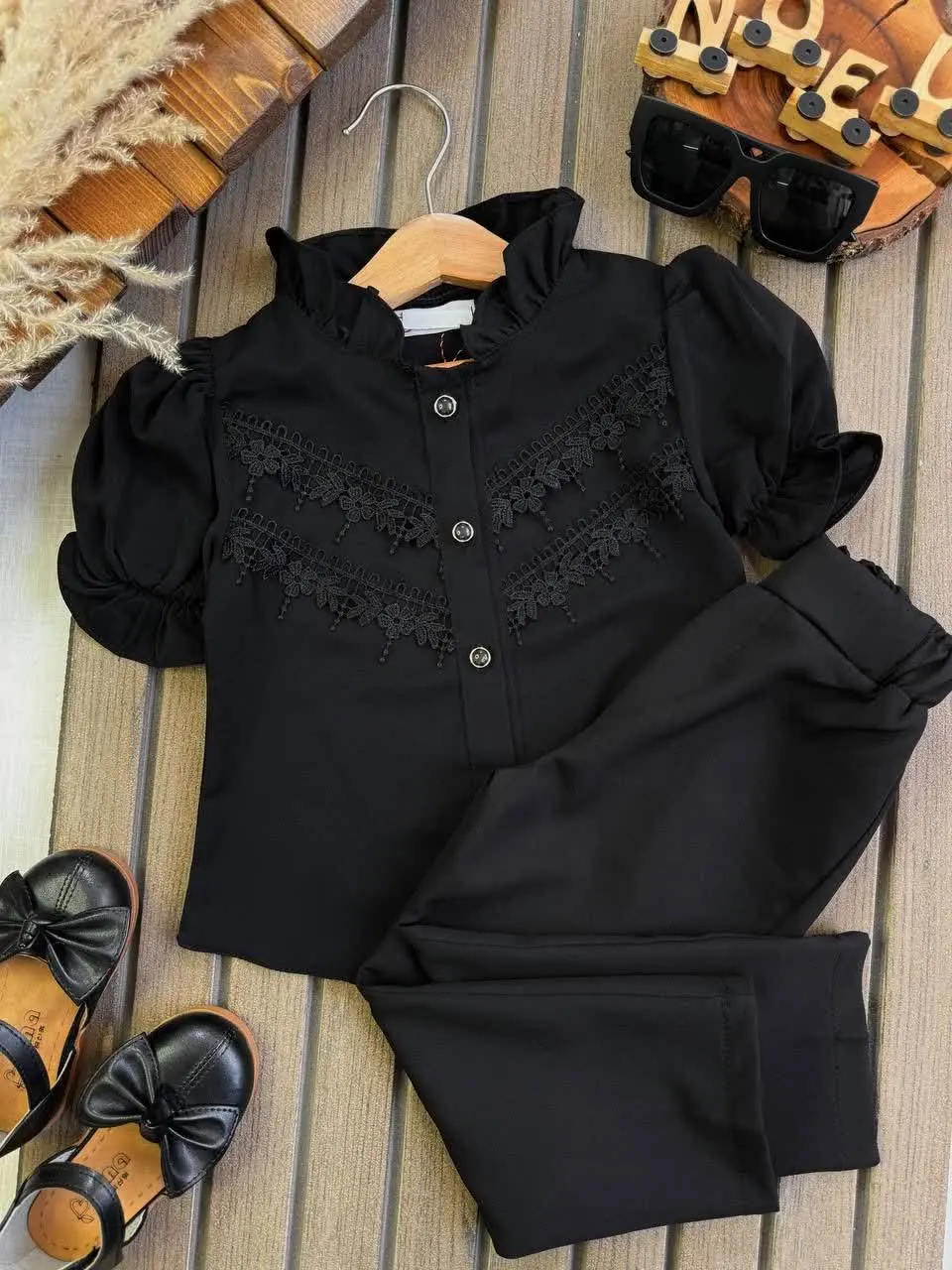 شومیز شلوار مشکی النا 😍
