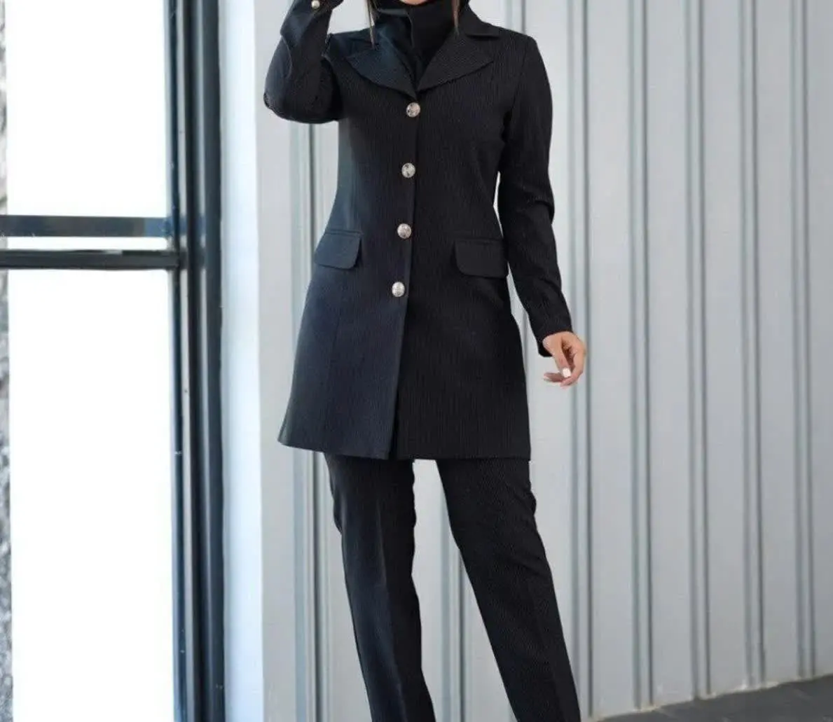 👚نام: مانتو شلوار اداری آیدین