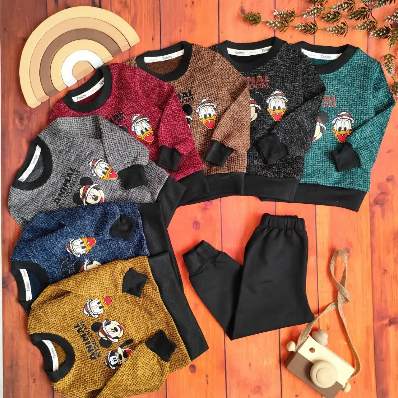 😍ست بلوز و شلوارمیکی و دوست...